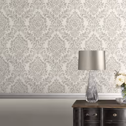 Muriva Darcy James Eleanor Damask Cream Wallpaper 173514