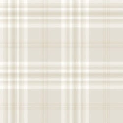 Catherine Lansfield Kelso Check Cream Wallpaper Check Pattern Paste The Paper