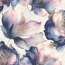 Muriva Elysian Floral Petal Pastel Wallpaper - Multi Colour 212501