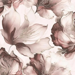 Muriva Elysian Floral Petal Pastel Wallpaper - Pink 212504