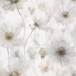 Muriva Lissa Flower Cream Wallpaper 215503