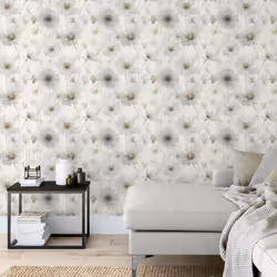 Muriva Lissa Flower Cream Wallpaper 215503