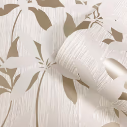 Muriva Hudson Leaf Trail Cream Wallpaper 220301