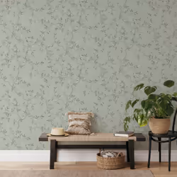 Darcy James Collection Japandi Leaf Wallpaper Muriva