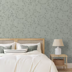 Darcy James Collection Japandi Leaf Wallpaper Muriva