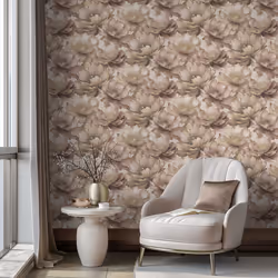 Muriva Aminah Floral Blush Wallpaper 224502