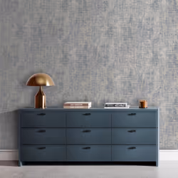 Muriva Etta Texture Blue Gold Wallpaper 225501