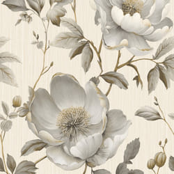 Muriva Alethia Floral Cream Wallpaper 227501