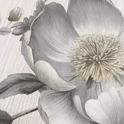 Muriva Alethia Floral Grey Wallpaper 227502