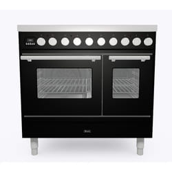 Ilve PDI096WE3BK cooker Range cooker A+ Electric Zone induction hob Black