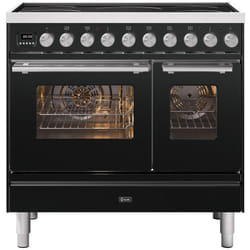 Ilve PDI096WE3MG cooker Range cooker A+ Electric Zone induction hob Black