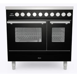 Ilve PDI096WE3SS cooker Range cooker A+ Electric Zone induction hob Black
