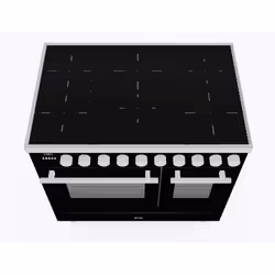 Ilve PDI096WE3SS cooker Range cooker A+ Electric Zone induction hob Black