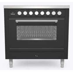 Ilve PI096WE3MG cooker Range cooker A+ Electric Zone induction hob Graphite