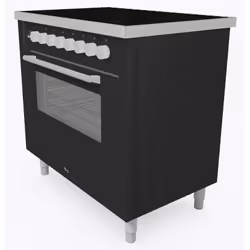 Ilve PI096WE3MG cooker Range cooker A+ Electric Zone induction hob Graphite
