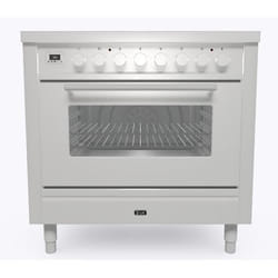 Ilve PI096WE3SS cooker Range cooker A+ Electric Zone induction hob Stainless steel