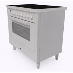 Ilve PI096WE3SS cooker Range cooker A+ Electric Zone induction hob Stainless steel