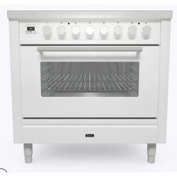 Ilve PI096WE3WH cooker Range cooker A+ Electric Zone induction hob White
