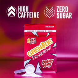 Grenade Pre Workout 330g No Sugar Natural Caffeine - Cherry Bomb