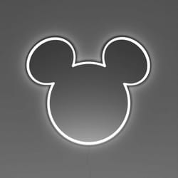 YELLOWPOP Mickey Silver Mirror