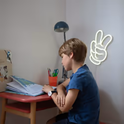 YELLOWPOP Glove Peace Light decoration figure LED - Additional view 4