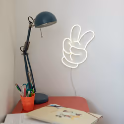 YELLOWPOP Glove Peace Light decoration figure LED - Additional view 5