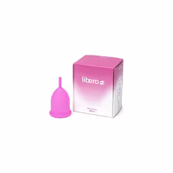 Libero Menstrual Cup - Small - Soft Menstruation Cup - Flexible 100% Medical-Grade Silicone â Reusable Period Cup â Light ...