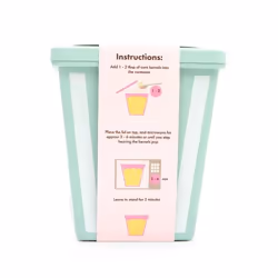 Thumbs Up Hello Kitty X Pusheen popcorn popper Green, Pink, White