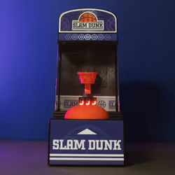 Thumbs Up 1002728 arcade game Basketball arcade game Battery