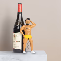 Mr Lovin' Corkscrew Wine Bottle Opener, Bottle Opener, Corkscrews Wine Bottle Opener, The Tall, Dark, Handsome Bar Keepers Friend Funny Gift, Hen Do