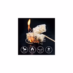 Eco Natural Wood Wool Firelighters- 2kg Easy to Light Big K woodies Fire Lighters for Charcoal BBQÃ¢s, Pizza Oven, Fire Pits, Wood Burners, Barbecue