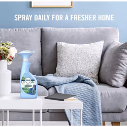 Febreze Fabric Freshener Antibacterial Spray - Pack of 2 x 500ml Morning Freshness Water-Based mula Fabric Spray, Carpet Freshener Odour Eliminator