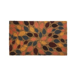 Printed Outdoor Welcome Coir Mat 75cm x 45cm (5 Designs) - Leaves