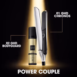 ghd Chronos Professional Styler, White - Our Best Hair Straightener, One Stroke High-Definition Results That Last 24hr