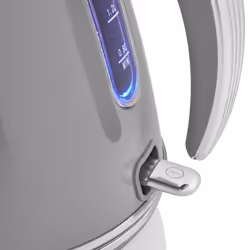 SWAN Retro Grey Kettle 4 Slice Toaster Microwave Breadbin Canisters