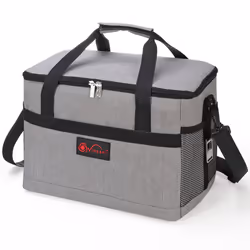 Vinsani Cooler Bag Large Capacity Storage Bag - Vinsani 20L Gray Cooler Bag