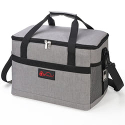 Vinsani Cooler Bag Large Capacity Storage Bag - Vinsani 20L Gray Cooler Bag