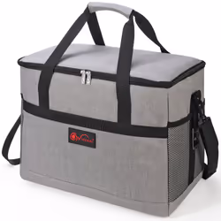 Vinsani Cooler Bag Large Capacity Storage Bag - Vinsani 30L Gray Cooler Bag