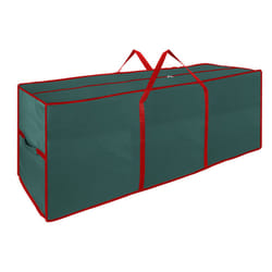 VinsaniÂ® Christmas Decoration Zip-Up Storage Bag - GREEN
