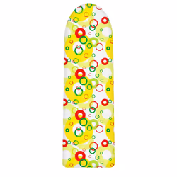 Modern Printed Ironing Board Cover Universal Multi-Fit Cotton BUBBLES