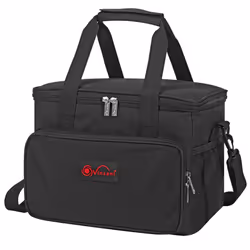 15L Black Cooler Bag Insulated Picnic Storage Bag for Picnic Camping