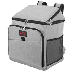 26Lt Grey Backpack Cooler Multi Pocketed Picnic Insulated Bag