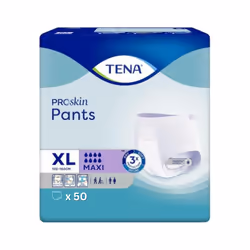50x TENA Pants Maxi Size Extra Large - 8 Absorbency Incontinence pants