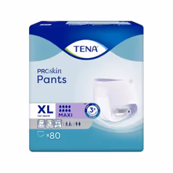 80x TENA Pants Maxi Size Extra Large - 8 Absorbency Incontinence pants