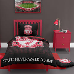 Liverpool Football LFC Mesh Duvet Cover Set - Single