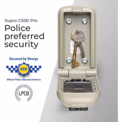SUPRA C500 Pro Key Safe (2nd Generation) - High Security Police Preferred Outdoor Key Storage Device - Additional view 2
