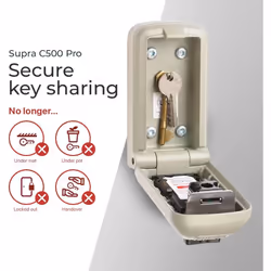 SUPRA C500 Pro Key Safe (2nd Generation) - High Security Police Preferred Outdoor Key Storage Device - Additional view 4