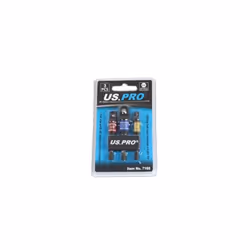 3pc Impact Driver Colour Coded Socket Adaptors