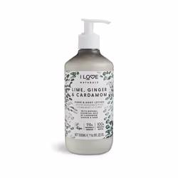 I Love Naturals Lime, Ginger & Cardamon Hand & Body Lotion - 500ml