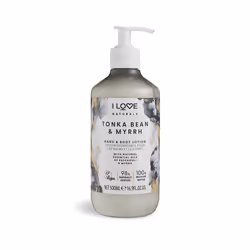 I Love Naturals Tonka Bean & Myrrh Hand & Body Lotion - 500ml
